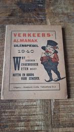 Boekje verkeers-almanak uit 1940, zie foto's, Ophalen of Verzenden