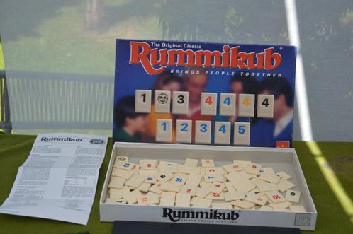 Rummikub The Original Classic van Goliath Grote stenen 1-4 s, Hobby en Vrije tijd, Gezelschapsspellen | Bordspellen, Gebruikt