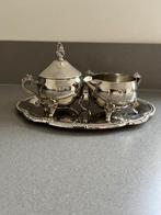 Klassiek roomstel verzilverd, Ophalen of Verzenden