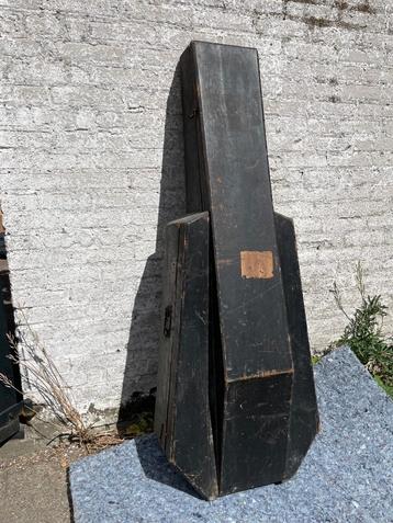 Antieke cello koffer / kist hout. Retro, vintage, art deco beschikbaar voor biedingen