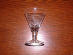 antiek puntgaaf borrelglas likeur glas met geetste aren, Antiek en Kunst, Ophalen of Verzenden
