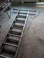 Ladder 2x16 treden, Doe-het-zelf en Verbouw, Ladders en Trappen, Ophalen, Gebruikt, Ladder, 4 meter of meer