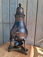 Antieke kraankan met oude beschildering, Antiek en Kunst, Ophalen of Verzenden