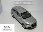 Audi Q7 4.2 Quattro | Kyosho | schaal 1:18 | Zilver, Hobby en Vrije tijd, Modelauto's | 1:18, Ophalen of Verzenden, Zo goed als nieuw