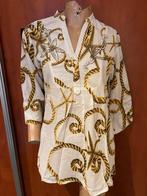 Antica Sartoria blouse met lovertjes maat m origineel zgan, Kleding | Dames, Maat 38/40 (M), Wit, Ophalen of Verzenden, Zo goed als nieuw