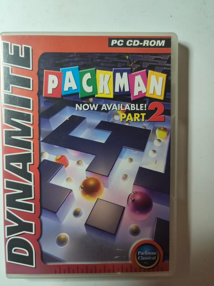 Packman 2 - PC CD-ROM - Klassieker! bieden mag👍, Spelcomputers en Games, Games | Pc, Gebruikt, Platform, 1 speler, Vanaf 3 jaar
