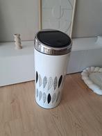 Brabantia touch bin 30L vanPauline, Huis en Inrichting, Ophalen, 50 tot 75 cm, Zo goed als nieuw, Rvs