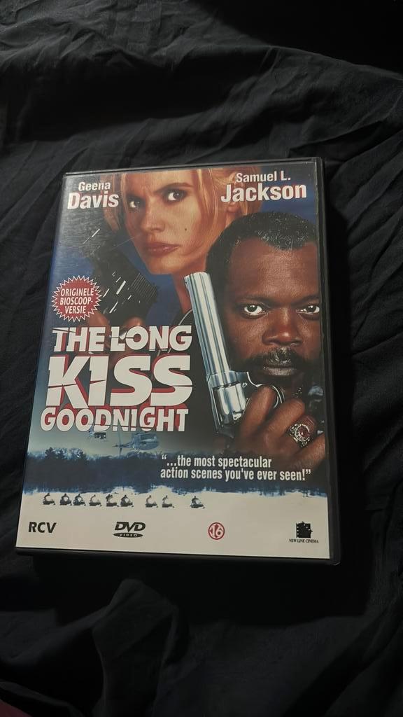 The long kiss goodnight dvd, Cd's en Dvd's, Dvd's | Actie, Zo goed als nieuw, Vanaf 16 jaar, Ophalen of Verzenden