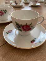 Verschillende Antieke Koffiekopjes met Bloemenmotief, Antiek en Kunst, Ophalen