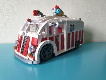 ijsco wagen Ice Cream Truck Mould King bouwstenen ijs Lego? beschikbaar voor biedingen