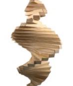 Windspinner hout windspiraal nieuw gratis, Ophalen, Zo goed als nieuw