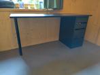 Ikea buro kind zwart met laden blok met gratis stoel, Ophalen, Zo goed als nieuw, Bureau