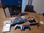 Sony Playstation 5 Digital Edition + Extra's!, Spelcomputers en Games, Online, Virtual Reality, Zo goed als nieuw, 3 spelers of meer