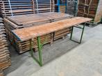 GROTE partij oude vintage KLAPTAFELS retro tafels !, Gebruikt, 200 cm of meer, Vijf personen of meer, VINTAGE