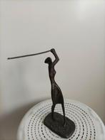 Bronzen Golfster Beeld - Abstracte Kunst, Antiek en Kunst, Ophalen