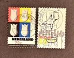 nederland nvph 1518 - 1519, Postzegels en Munten, Postzegels | Nederland, Verzenden, Na 1940, Gestempeld