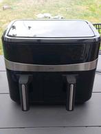 Airfryer Blokker, dubbele lade, weinig gebruikt!, Witgoed en Apparatuur, Airfryers, Ophalen, Zo goed als nieuw