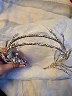 Trouw Haarband Crystal Rhinestones, Wit, Nieuw, Ophalen of Verzenden, Accessoires