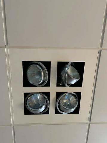 Systeemplafond spotjes beschikbaar voor biedingen