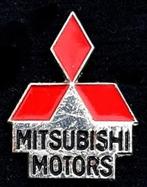 Mitsubishi Motors pin 3x rood, Ophalen of Verzenden, Nieuw, Transport, Speldje of Pin
