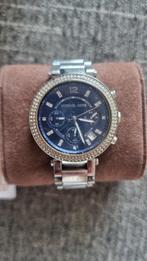 Michael Kors horloge met zirkonia, Sieraden, Tassen en Uiterlijk, Horloges | Dames, Ophalen of Verzenden, Gebruikt, Staal, Overige merken