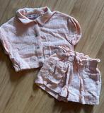 Zara set zalm roze maat 86, Kinderen en Baby's, Babykleding | Maat 86, Meisje, Ophalen of Verzenden, Zo goed als nieuw, Zara