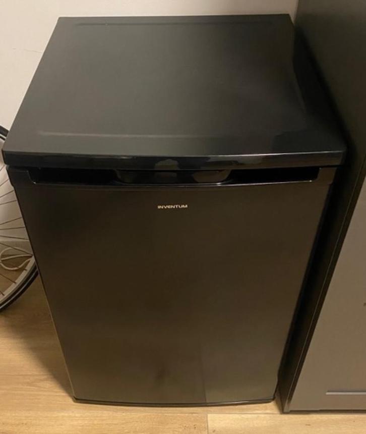 Tafelkoelkast Zwart Inventum  KK550B, Witgoed en Apparatuur, Koelkasten en IJskasten, Zo goed als nieuw, Zonder vriesvak, 100 tot 150 liter