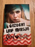 Ali Cronin - Gezocht: lief meisje, Boeken, Kinderboeken | Jeugd | 13 jaar en ouder, Ophalen of Verzenden, Zo goed als nieuw, Ali Cronin