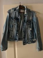 Zara denim damaged jas xs zgan, Ophalen of Verzenden, Zo goed als nieuw, Maat 34 (XS) of kleiner, Blauw