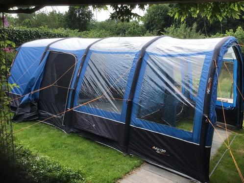 Grote opblaasbare gezinstent, Caravans en Kamperen, Tenten, Zo goed als nieuw, Ophalen