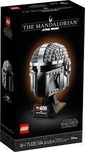 3x LEGO 75328 The Mandalorian Helmet (gesealed) beschikbaar voor biedingen