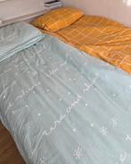 2 eenpersoons dekbedovertrekken, 100% katoen., Ophalen of Verzenden, Gebruikt, Eenpersoons, Dekbedovertrek