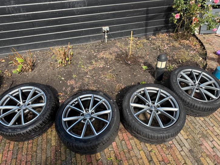 Originele Audi Sport velgen 19 inch  voor A5 Q5 , A6, A4,Q3, Auto-onderdelen, Banden en Velgen, Banden en Velgen, Zomerbanden
