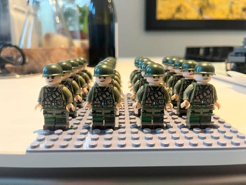 Lego WW2 U.S soldaten, tank en jeep, Kinderen en Baby's, Speelgoed | Duplo en Lego, Zo goed als nieuw, Ophalen of Verzenden
