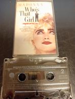 Madonna - Who's That Girl Cassette Soundtrack, Cd's en Dvd's, Cassettebandjes, Filmmuziek en Soundtracks, 1 bandje, Ophalen of Verzenden