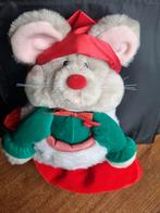 Schattige Kerstmuis in kerstsok, Diversen, Kerst, Ophalen of Verzenden, Zo goed als nieuw