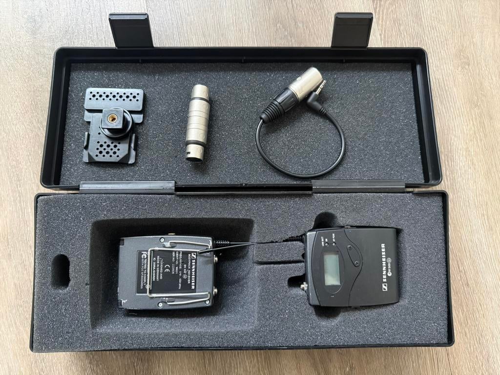 Sennheiser EW500 beltpack zender en ontvanger (518 - 554MHz), Muziek en Instrumenten, Microfoons, Ophalen of Verzenden, Zo goed als nieuw