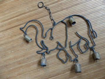 Indiase spulletjes hangers met belletjes lampen  beschikbaar voor biedingen