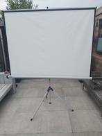 Projectiescherm, Ophalen, Handmatig, Zo goed als nieuw
