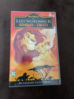 De Leeuwenkoning II: Simba's Trots - VHS, Alle leeftijden, Ophalen of Verzenden, Zo goed als nieuw, Actie en Avontuur
