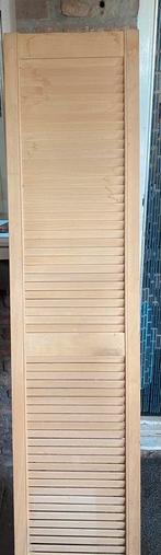 Louvredeur 1.68 x 38., Doe-het-zelf en Verbouw, Deuren en Horren, Ophalen, Minder dan 80 cm, Binnendeur, Minder dan 200 cm