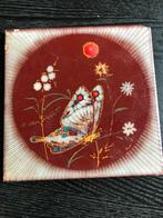 Vintage / retro wandtegel vlinder Made in Spain 20 x 20 cm, Ophalen of Verzenden
