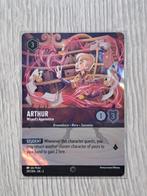 Disney Lorcana Enchanted Arthur Wizard's Apprentice (V.2), Ophalen of Verzenden, Zo goed als nieuw, Losse kaart, Foil