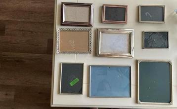 7 Brocante Fotolijstjes beschikbaar voor biedingen