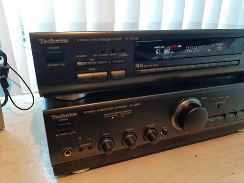 Technics set versterker SU600 en Tuner 550, Audio, Tv en Foto, Versterkers en Receivers, Zo goed als nieuw, Stereo, 60 tot 120 watt