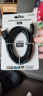hdmi kabel met internet 1,8 meter, Ophalen of Verzenden, Nieuw, Minder dan 2 meter, HDMI-kabel