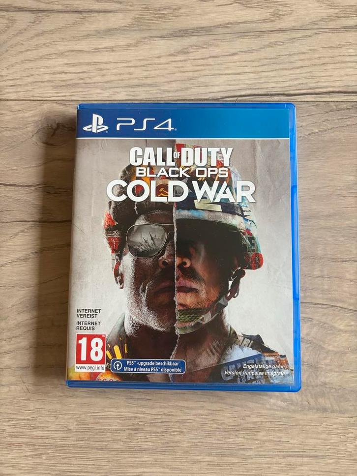 Call of Duty: Black Ops Cold War - PS4, Spelcomputers en Games, Games | Overige, Gebruikt, Shooter, 1 speler, Vanaf 18 jaar, Online