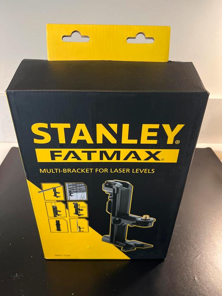 Stanley FatMax Laserklem - Nieuw!, Doe-het-zelf en Verbouw, Meetapparatuur, Nieuw, Toebehoren, Ophalen of Verzenden