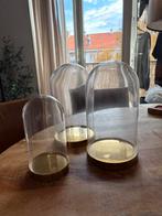 Glazen stolp met schotel, Ophalen, Zo goed als nieuw