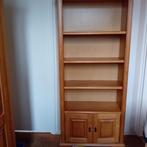 Massief eiken boekenkast, Ophalen, Eikenhout, 50 tot 100 cm, 150 tot 200 cm